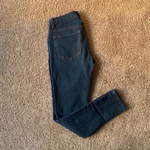 Dark blue Denim Forever21 Skinny Jeans - Picture 5 of 6